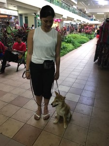 Tyler at Mall