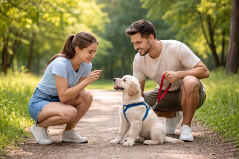 How to Make Your Puppy Comfortable With the Leash?