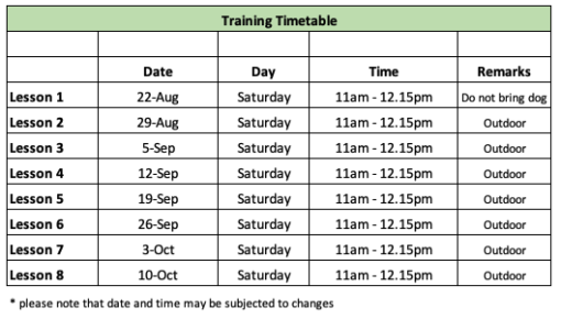 Dog Obedience Classes 2 Screenshot 2026 06 16 at 3.32.19 PM